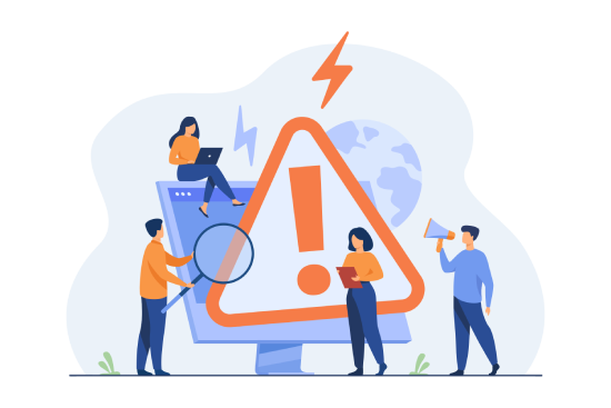 People analyzing hazards